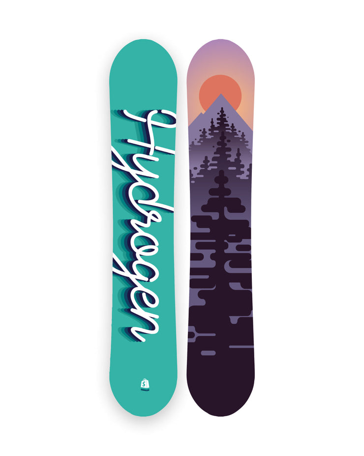 The Hydrogen snowboard, color Evening