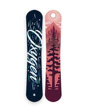 The Oxygen snowboard, color Firewatch Night