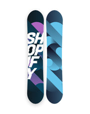 The S-Series snowboard, color Ottawa Sky