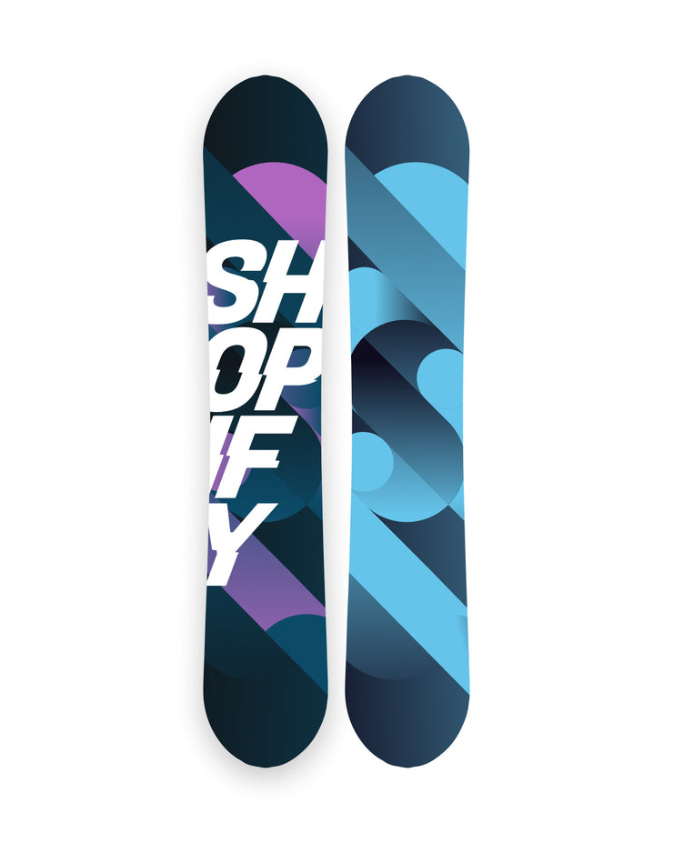The S-Series snowboard, color Ottawa Sky