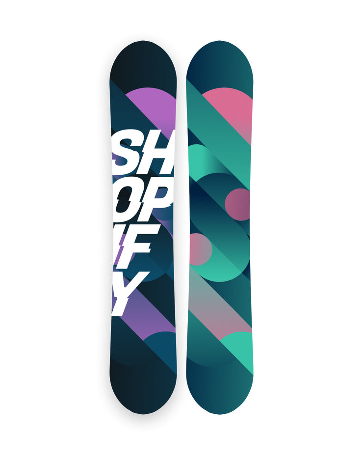 The S-Series snowboard, color Seafoam