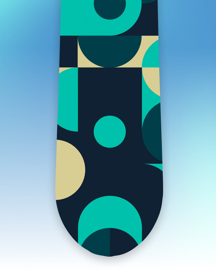 The Toggle snowboard, back zoom