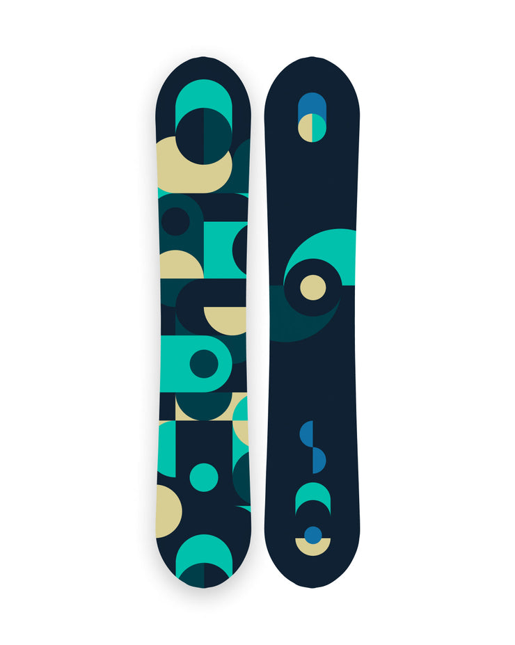 The Toggle snowboard, color Sea Green Desert